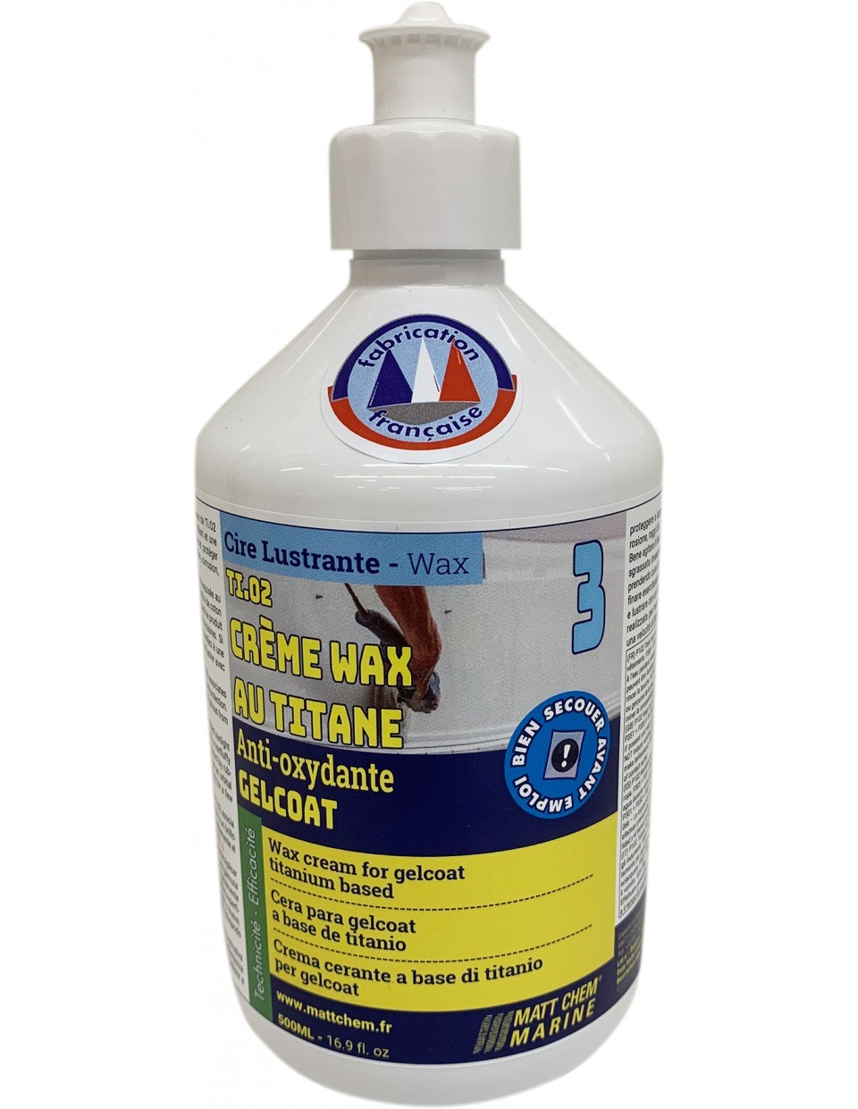 ВОСКОВОЙ КРЕМ НА ТИТАНОВОЙ ОСНОВЕ T.I.O.2