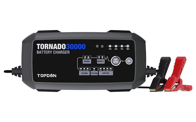  TOPDON Tornado30000  Умное зарядное устройство