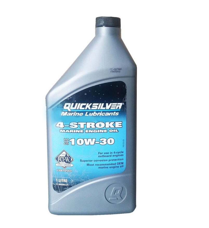 8M0206950 Моторное масло QUICKSILVER 10W30  8M0086220 858045QE1