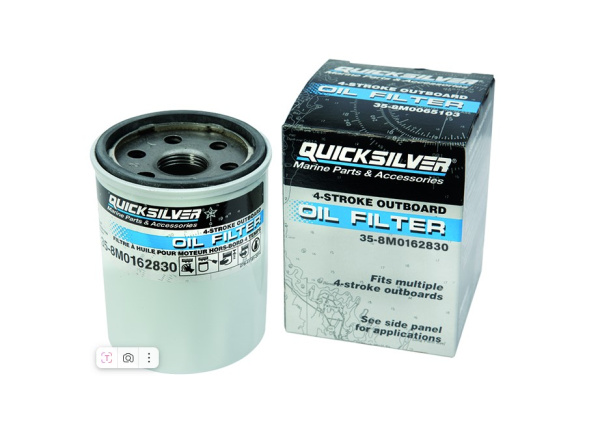 8M0162830 Фильтр масляный для MERCURY 25-30/40-60/75-115 4-Stroke  35-822626Q05 8M0065103/