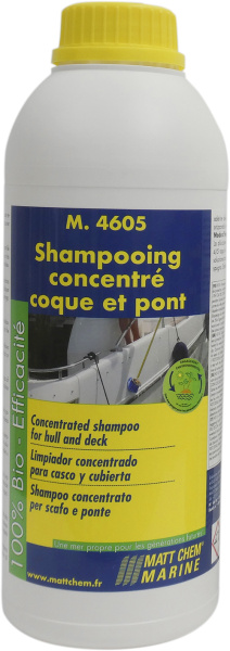 КОНЦЕНТРИРОВАННЫЙ ШАМПУНЬ ДЛЯ КОРПУСА И ПАЛУБЫ M. 4605